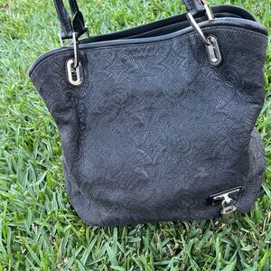 Black Women's louis vuitton bags with Embossed Pattern